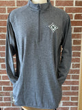 SALE Ladies Grey Pocket 1/4 Zip