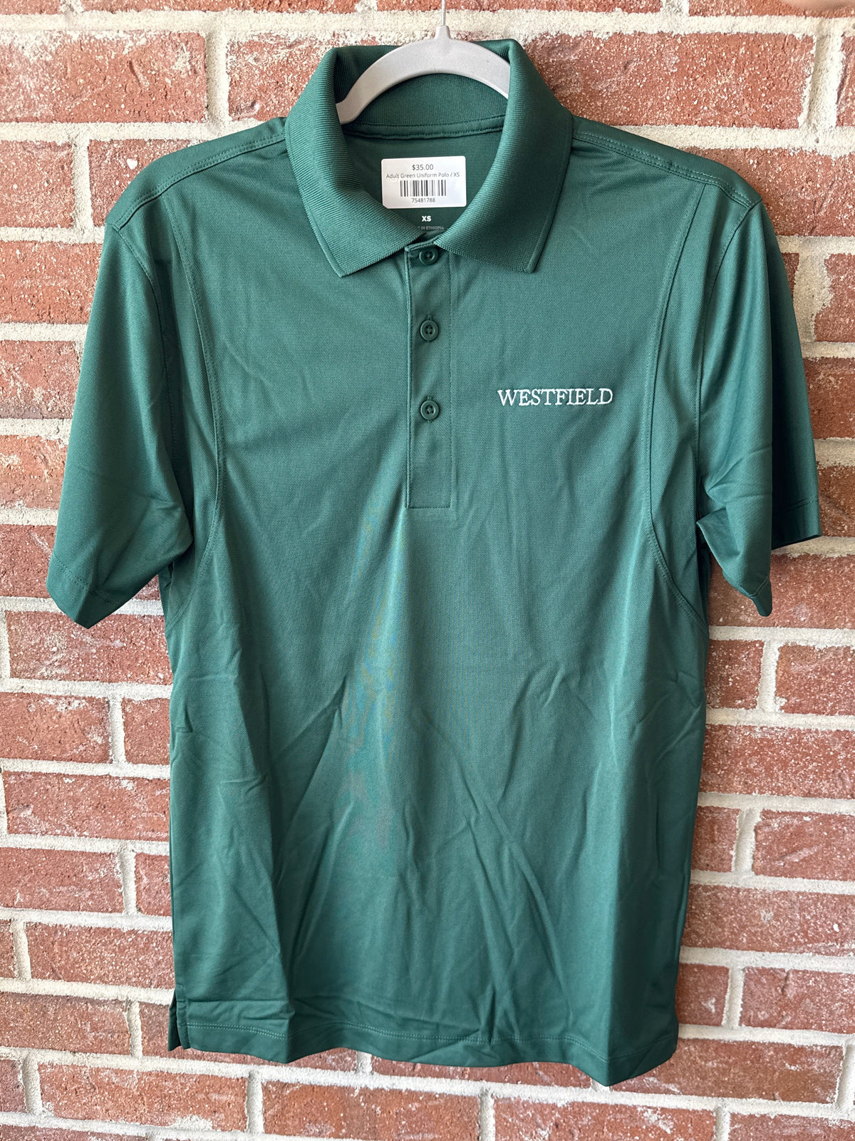 Adult Green Uniform Polo