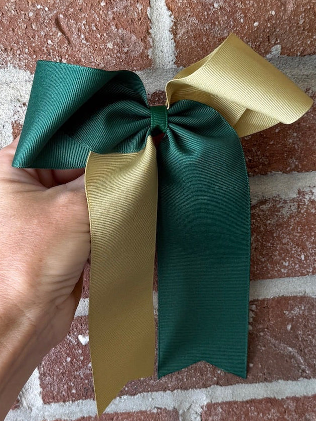 Green & Gold Bow