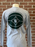 SALE Long Sleeve Basketball T-shirt YOUTH XL