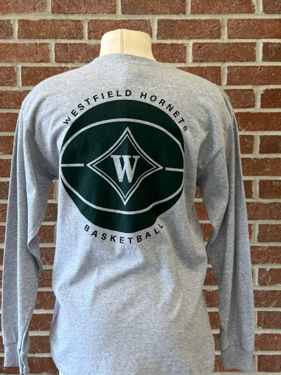 SALE Long Sleeve Basketball T-shirt YOUTH XL