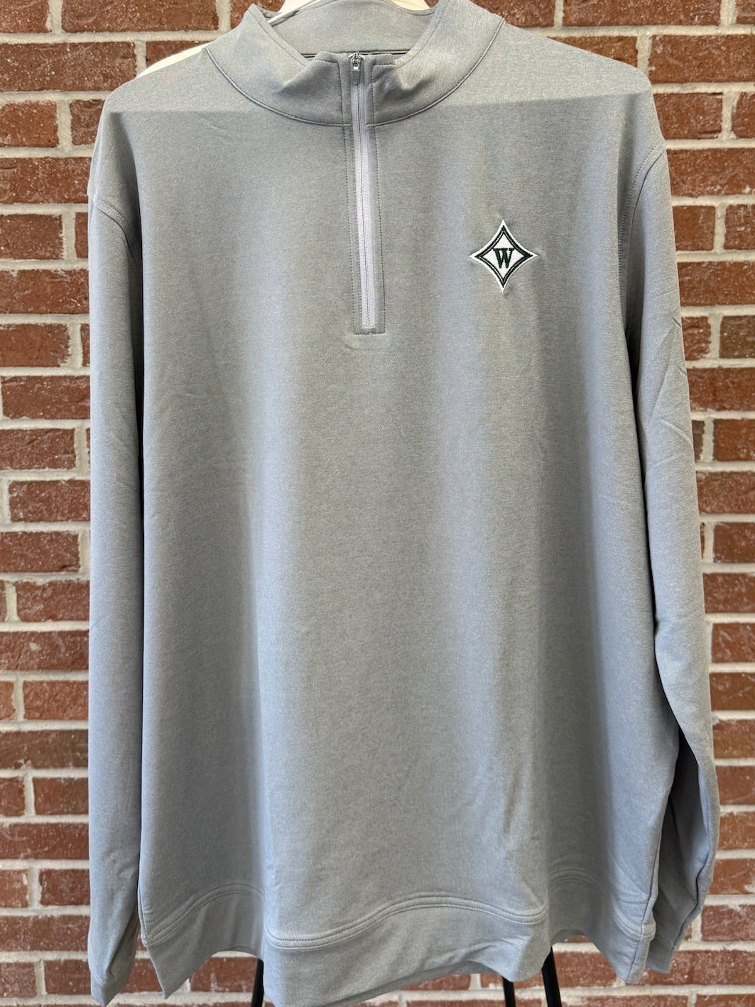 Grey Peter Millar 1/4 Zip Adult XL