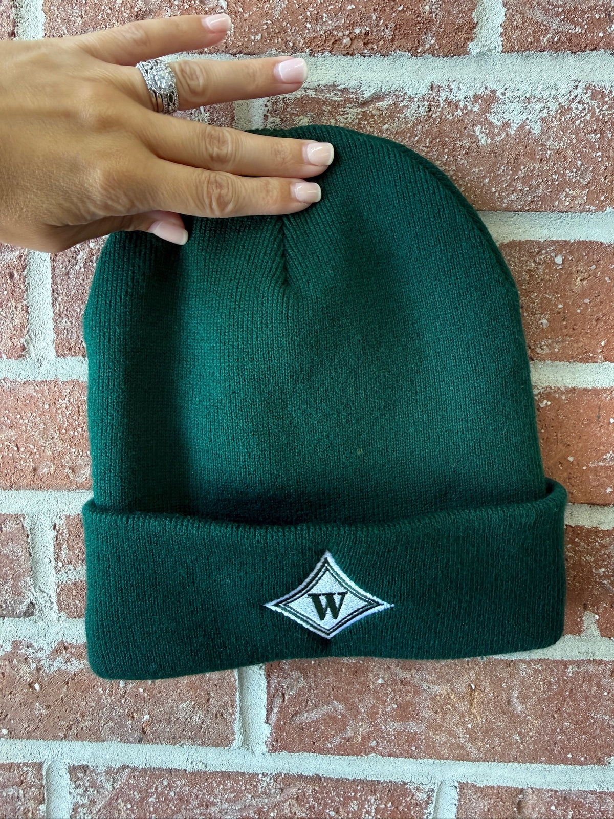 Green Beanie