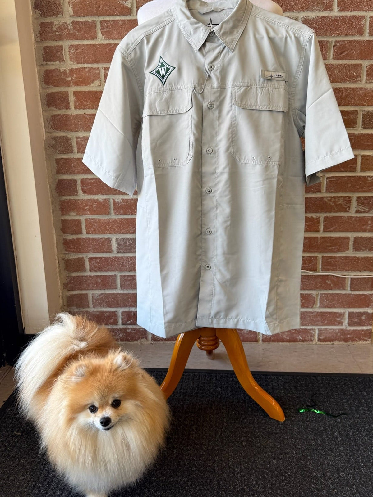 Light Gray Fishing Shirt