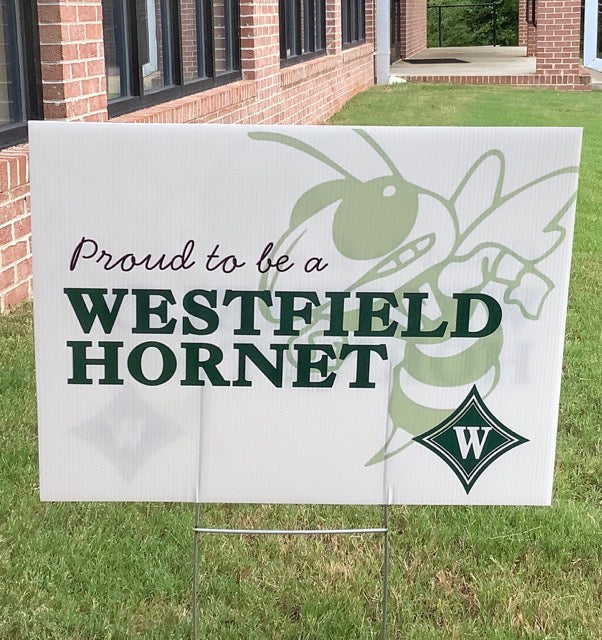 Hornet yard sign