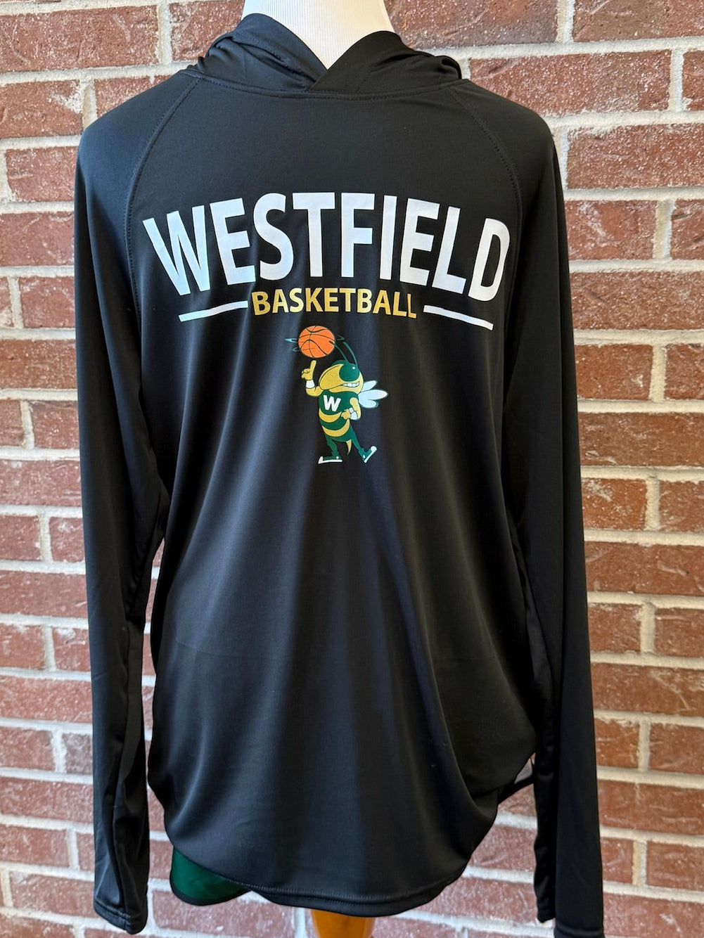 Adult Dri Fit Hooded Basketball Shirt