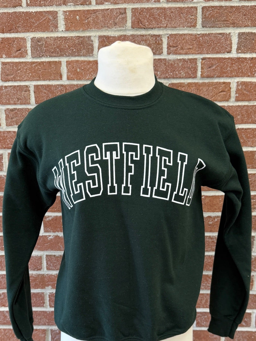 Youth Dark Green Crewneck