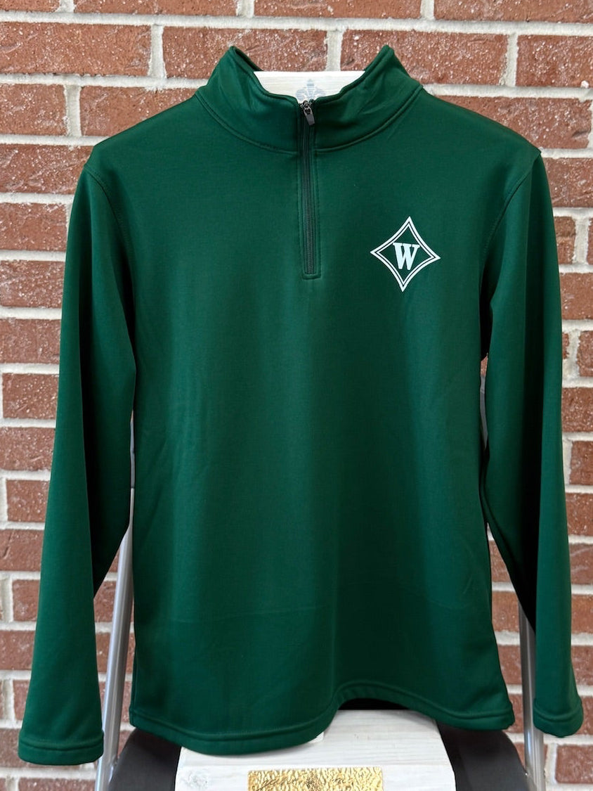 Youth Green 1/4 Zip
