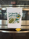 See You at the Hornets’ Nest Tea Towel