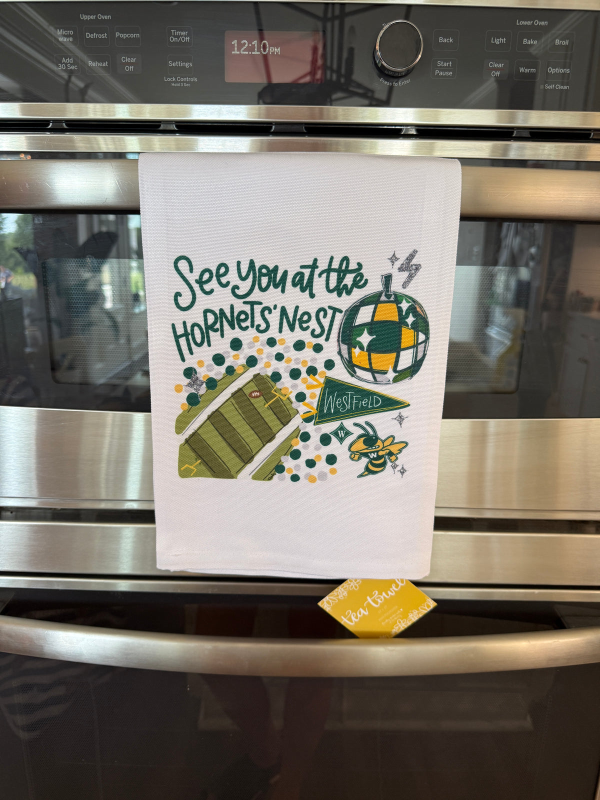 See You at the Hornets’ Nest Tea Towel