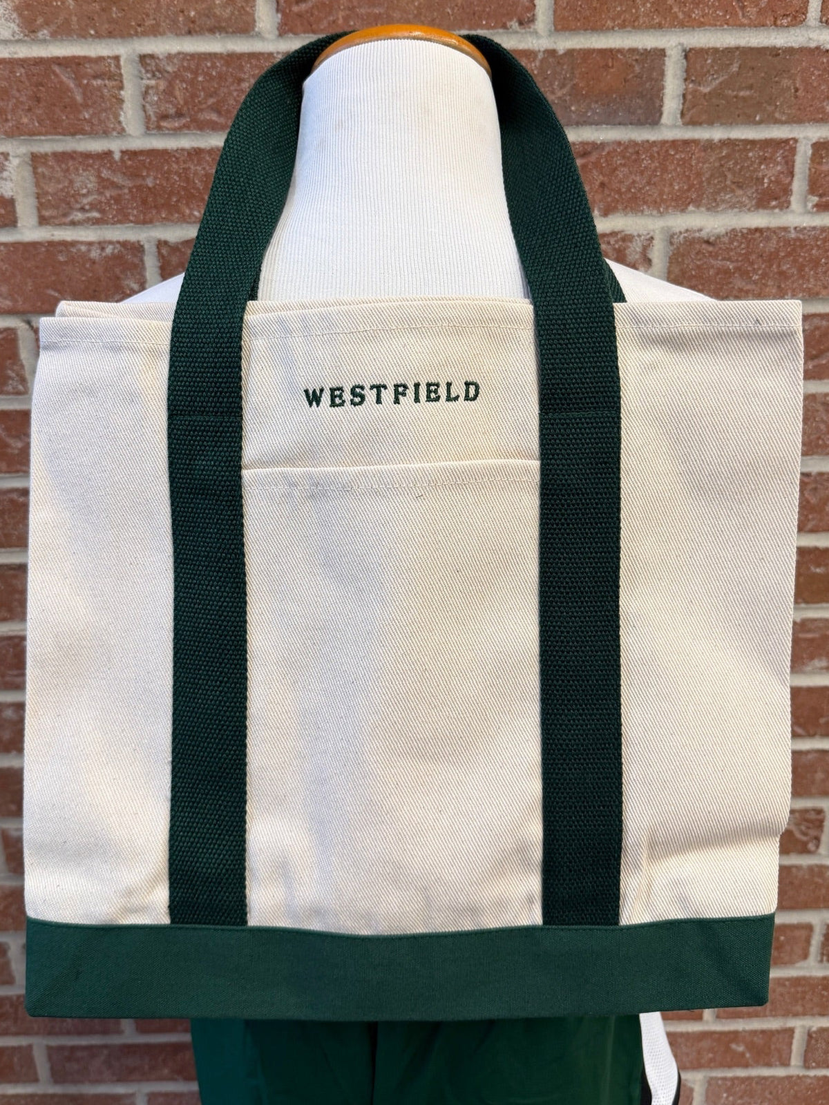 Embroidered Boat Tote