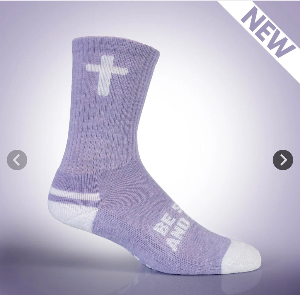 Pathos Be Still & Know Crew Socks