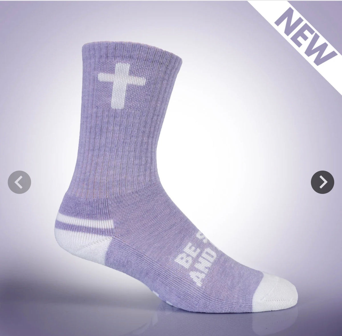 Pathos Be Still & Know Crew Socks