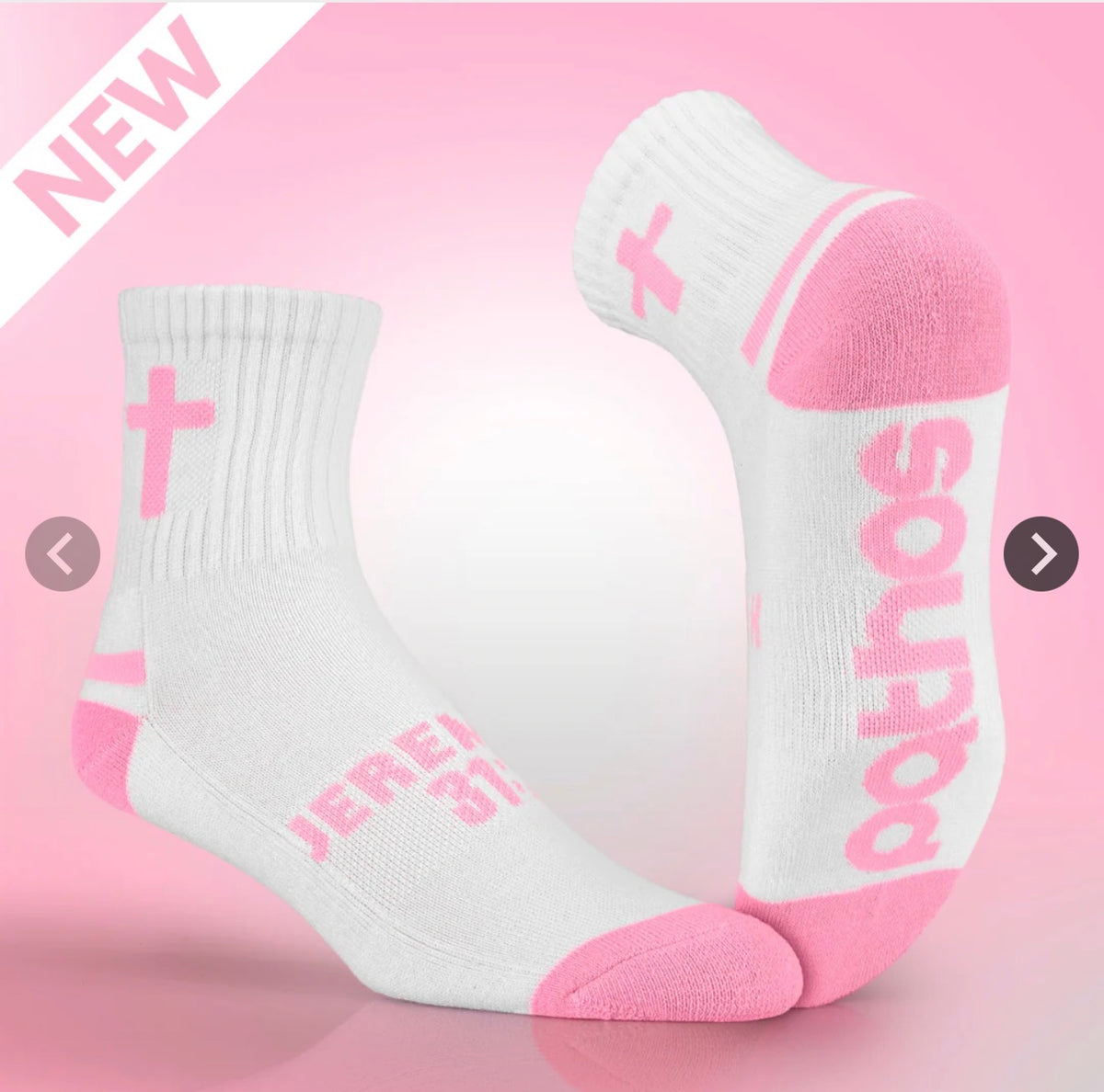 Pathos Loved Half Crew Socks