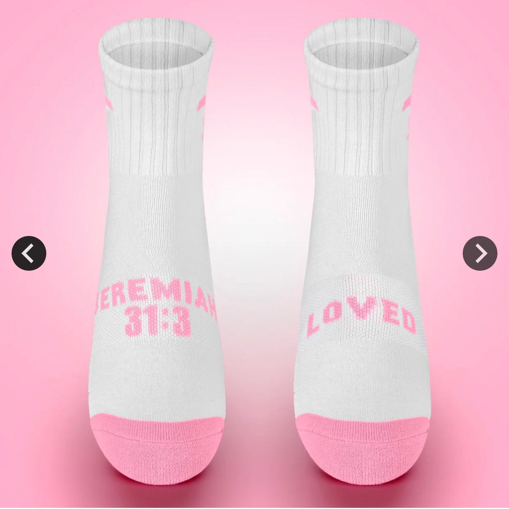 Pathos Loved Half Crew Socks