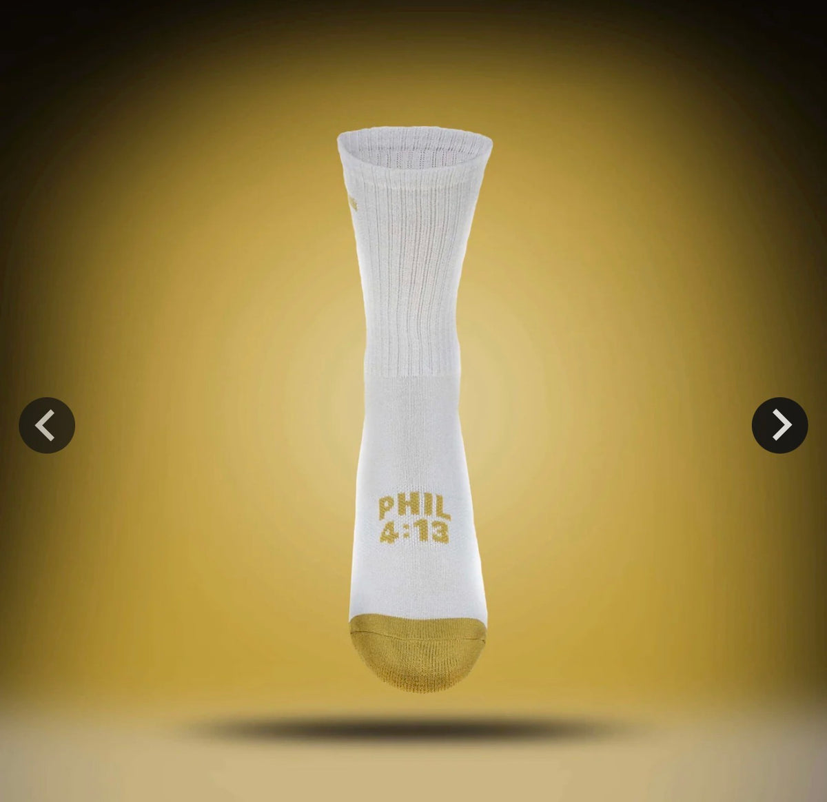 Pathos Phil 4:13 Crew Socks