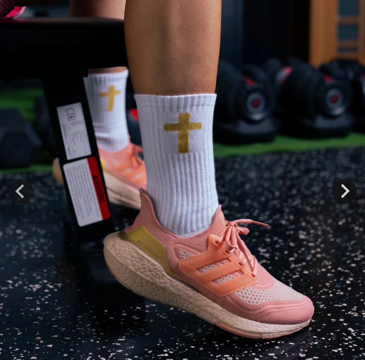 Pathos Phil 4:13 Crew Socks