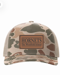 Camo Leather Patch Hat