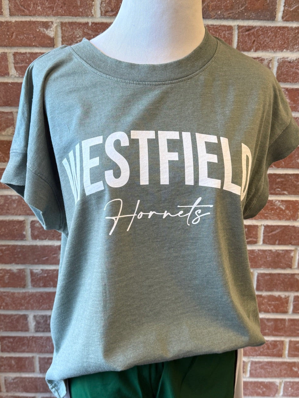 Ladies Relaxed Vintage University Tee